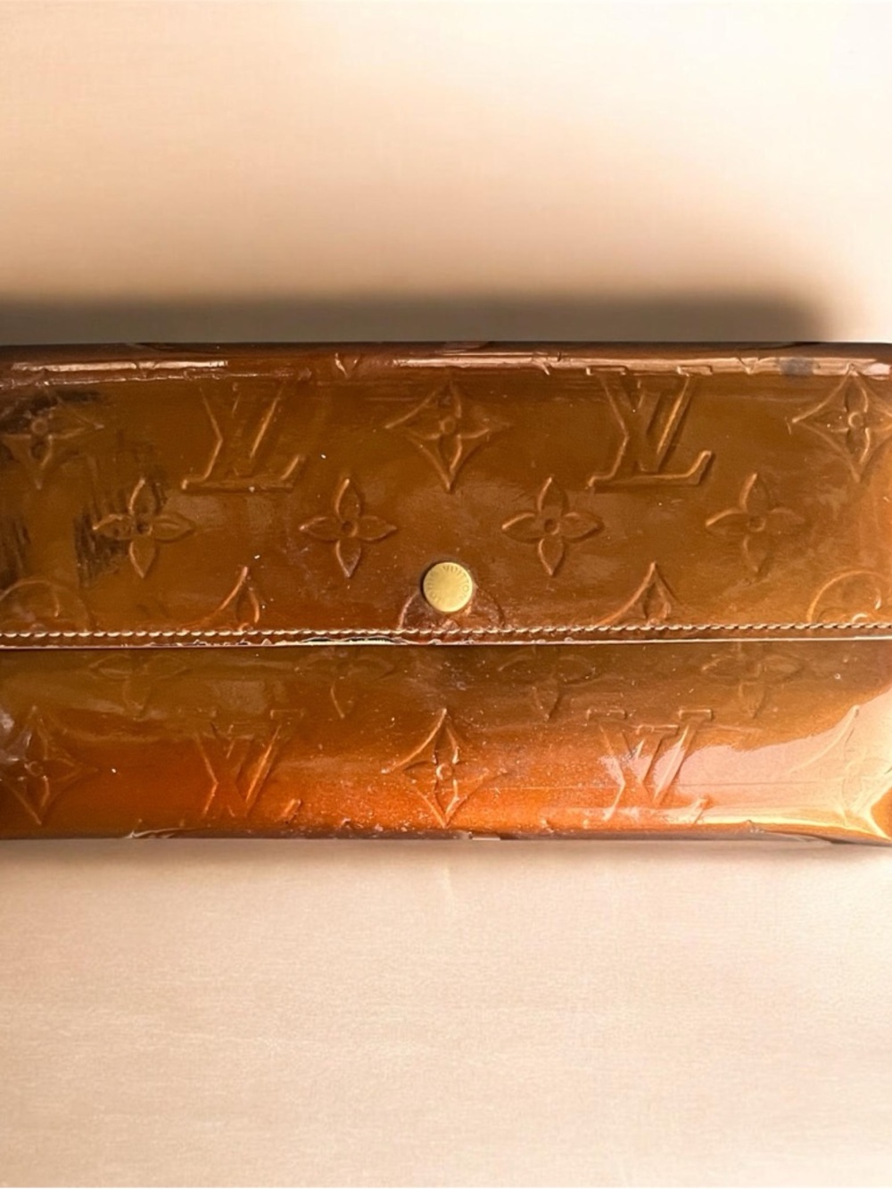 Louis Vuitton Vernis Patent Leather Wallet